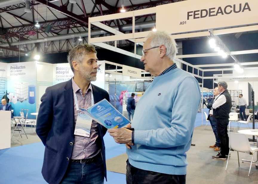 planaser20's tweet photo. #AquaFuture 🌊| Hoy se ha presentando el proyecto #PLANASER 2.0 en @AquafutureSpain 2023 🐟 una de las ferias más reconocidas en el sector de la #acuicultura española 🇪🇸
☝️Pasa por la Feira Internacional de Galicia #ABANCA 📌 para conocer más sobre el proyecto💡 https://t.co/uCupy0aHYk