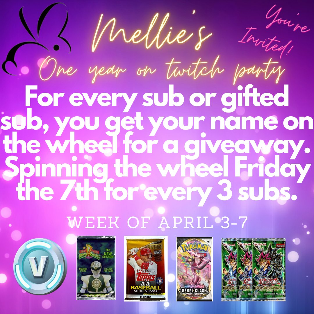 MellieStreamz's tweet photo. #Giveaway #GiveawayAlert #twitchaffiliate #TwitchStreamers #twitchgaming @Playerz_Club https://t.co/76UgxA4weS