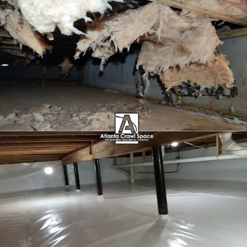 atlcrawlspace's tweet photo. Before &amp; After we encapsulated Kevin's #crawlspace 👍 https://t.co/ugzM8jZzj7 https://t.co/o8RJjVqFgX