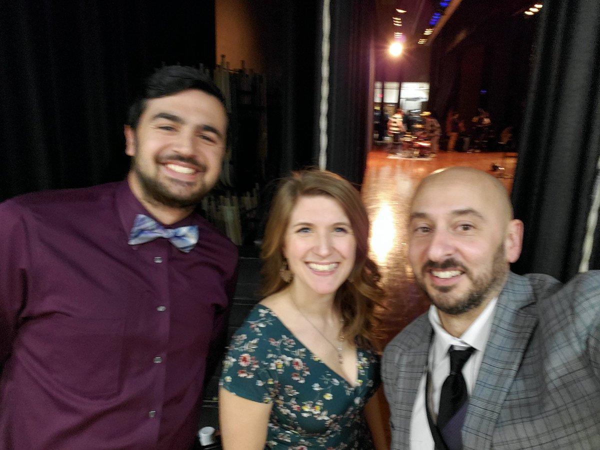 SayvilleMS's tweet photo. It's showtime! Getting ready backstage with the greatest hosts in the world! Let's goooooooooooooo #sayvillems #RaiseTheBar https://t.co/1SgRQsJZ6m