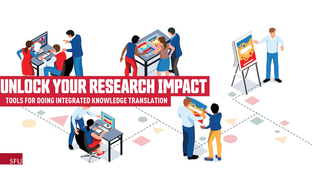 SFUResearch's tweet image. Learn more about Integrated Knowledge Translation—and how you can use this approach to improve the quality &amp;amp; impact of your research—at our upcoming workshop with @dundeeuni's @mlfang &amp;amp; @sfu's @lupinrain! 

Wed, Apr 12 | 12-1pm | Online 

Register: lib.sfu.ca/about/branches…