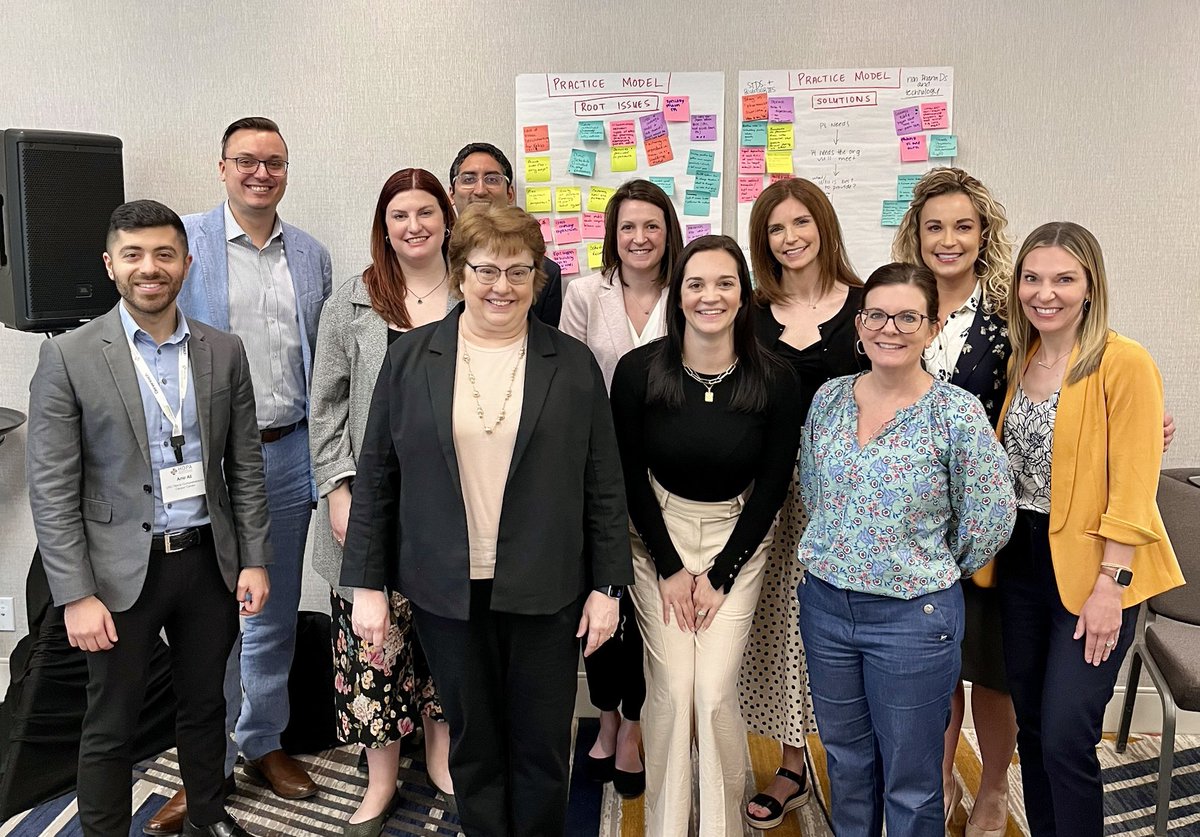 EmilieAschenbr2's tweet photo. Thankful for my practice model group at the Oncology Workforce Collaborative! Great ideas and discussion! #OPWC #HOPAAC23 https://t.co/O331gtbU7D