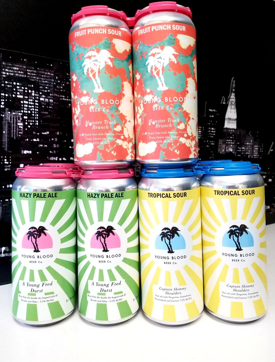 CityViewLiquor's tweet photo. Fresh drop of fun ones from @yb_beerco! #FunBeerForFunPeople #FunBeerPartyTime #CrazyRadBeer #GreatBeerSelection #WiscoCraft #LocallyBrewed #TimeForAColdOne #NewBeerArrivals #WiBeerWednesday https://t.co/tZob2VowJz