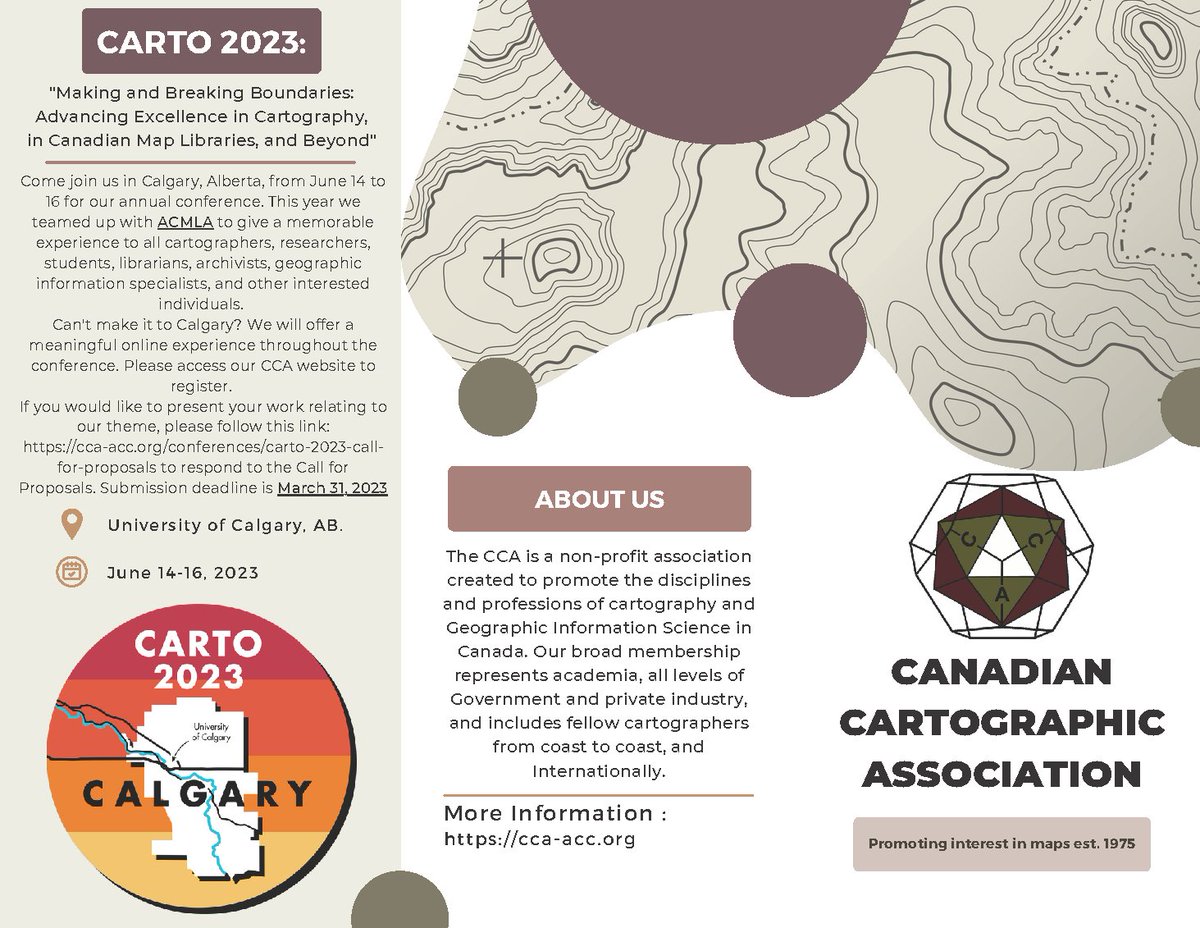 CdnCarto's tweet image. Submit your map to the 2023 CCA Student Mapping Competitions
cca-acc.org/cca-mapping-co…