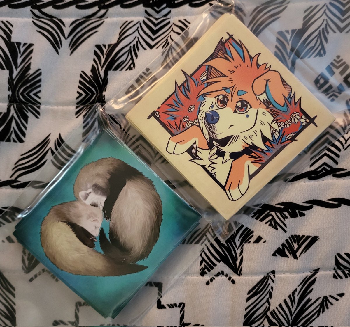 Demiglint's tweet image. Stickers!!