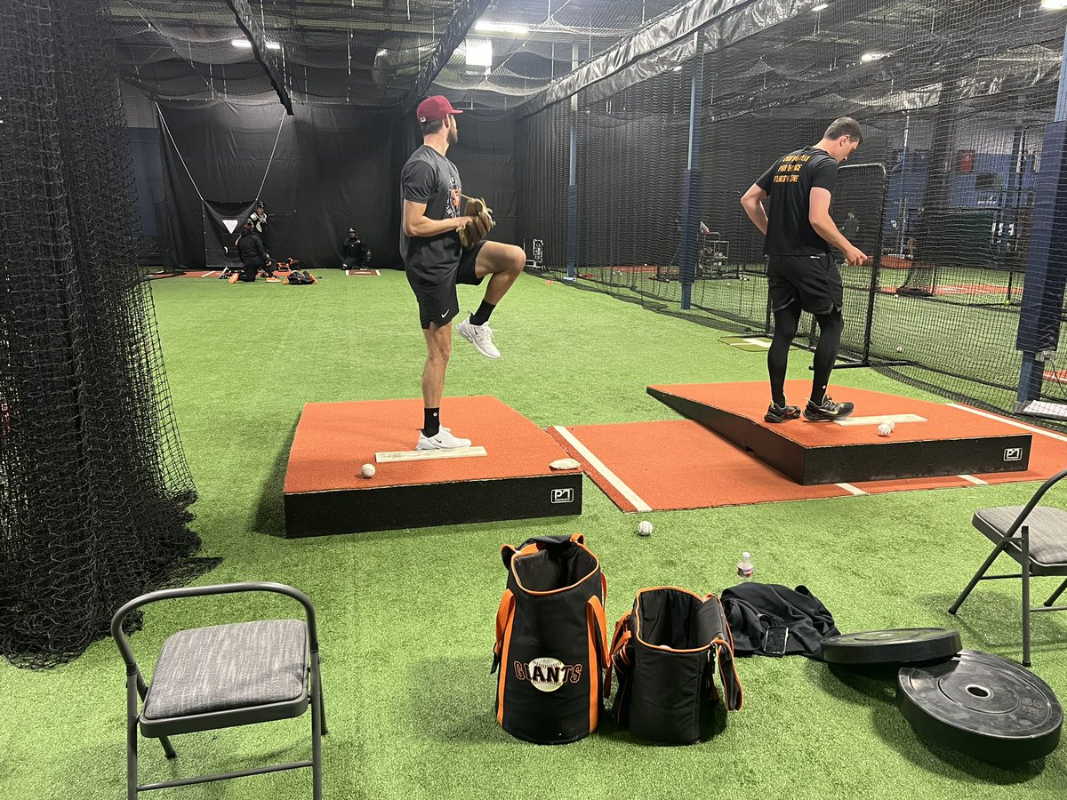Had the <a href="/RiverCats/">Sacramento River Cats</a> pitchers come in today to throw some bullpens <a href="/AthletesOptimum/">Optimum Athletes</a>