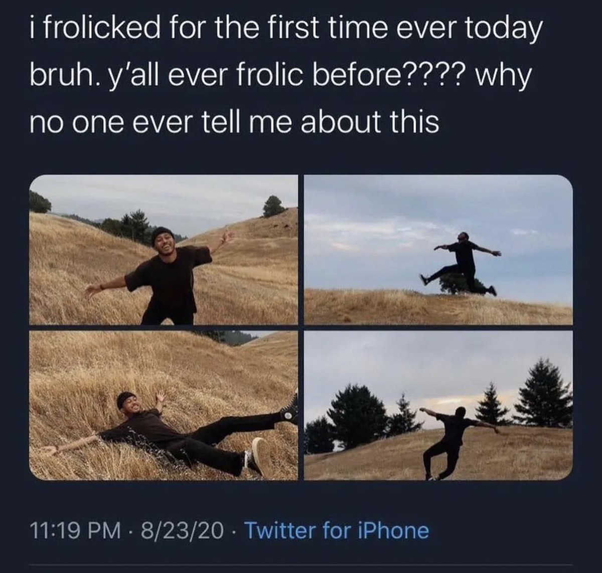 shopthryfty's tweet photo. me after wearing jewelry for the first time https://t.co/P29VcSgmwq