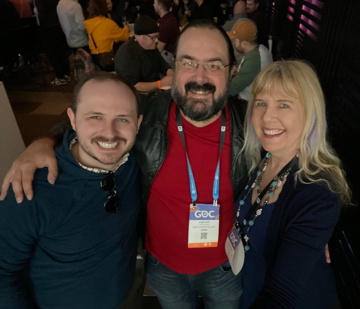 indiejeannie's tweet photo. ... and catch up with colleagues, clients, and friends! (2/2) #gdc2023 #gdc #gamedev #game @novyunlimited @gdeseries https://t.co/0yrNvNwdMw