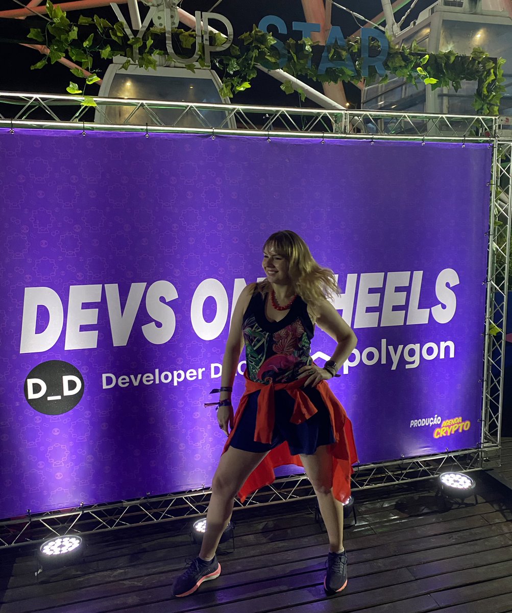 danielavhm's tweet photo. Devs on Wheels 
#afterparty #Polygon #Matic #blockchain #Crypto #ethereumrio https://t.co/6rVmIcnNHc