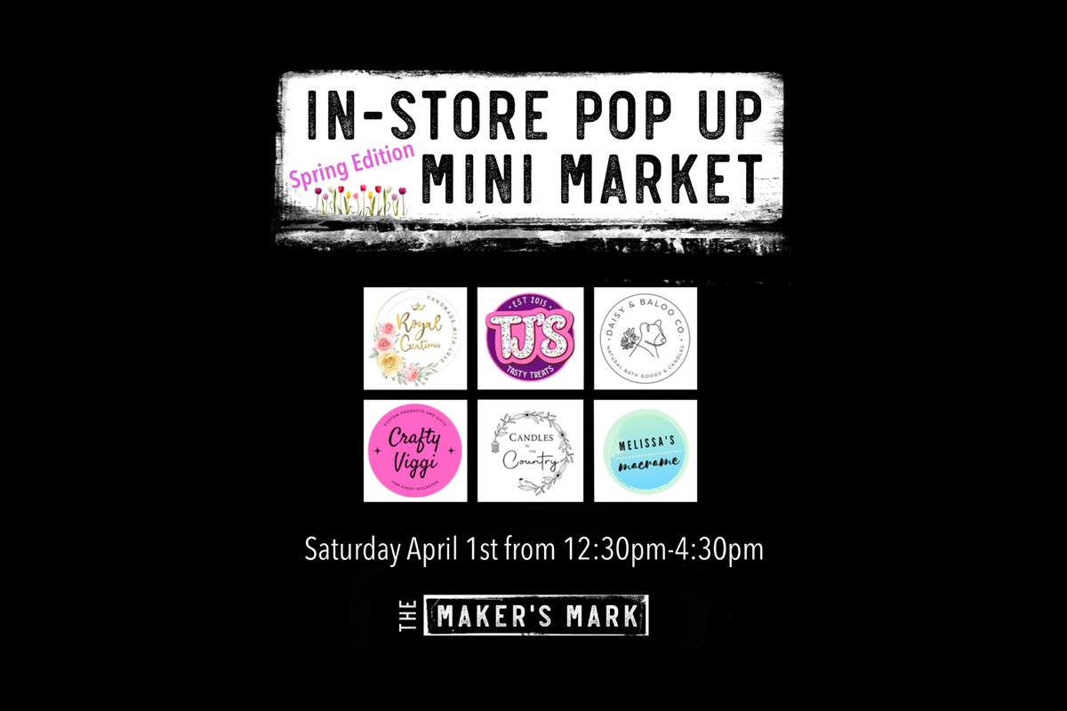 YorkRegionArts's tweet photo. Attention York Region! The Spring Has Sprung! Pop Up Mini Market is coming to #Newmarket in April! https://t.co/m1YzRl3MNR
#ExperienceYR #YRArts https://t.co/0r1wClFB5v