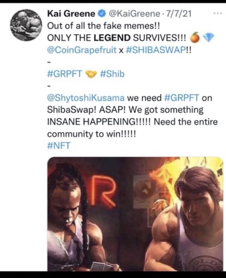 @Ashcryptoreal Please <a href="/KaiGreene/">l</a>… you have followers  in HODL mode since 2021 waiting on that epic Grapefruit Pump… 🍊🔥🙏