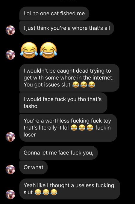 Lydia Love 🦋 VENUS BERLIN 9/25 - 2 pic. a man sent me some insane messages so i made a facebook, found his, and messaged 25 of his friends and family the screenshot with a message about how i hope this allows him to get the help he needs before he harms a woman he has access to. how men treat sex workers is the REAL… https://t.co/iMEWfYDcTF https://t.co/H8SLYkZGLz