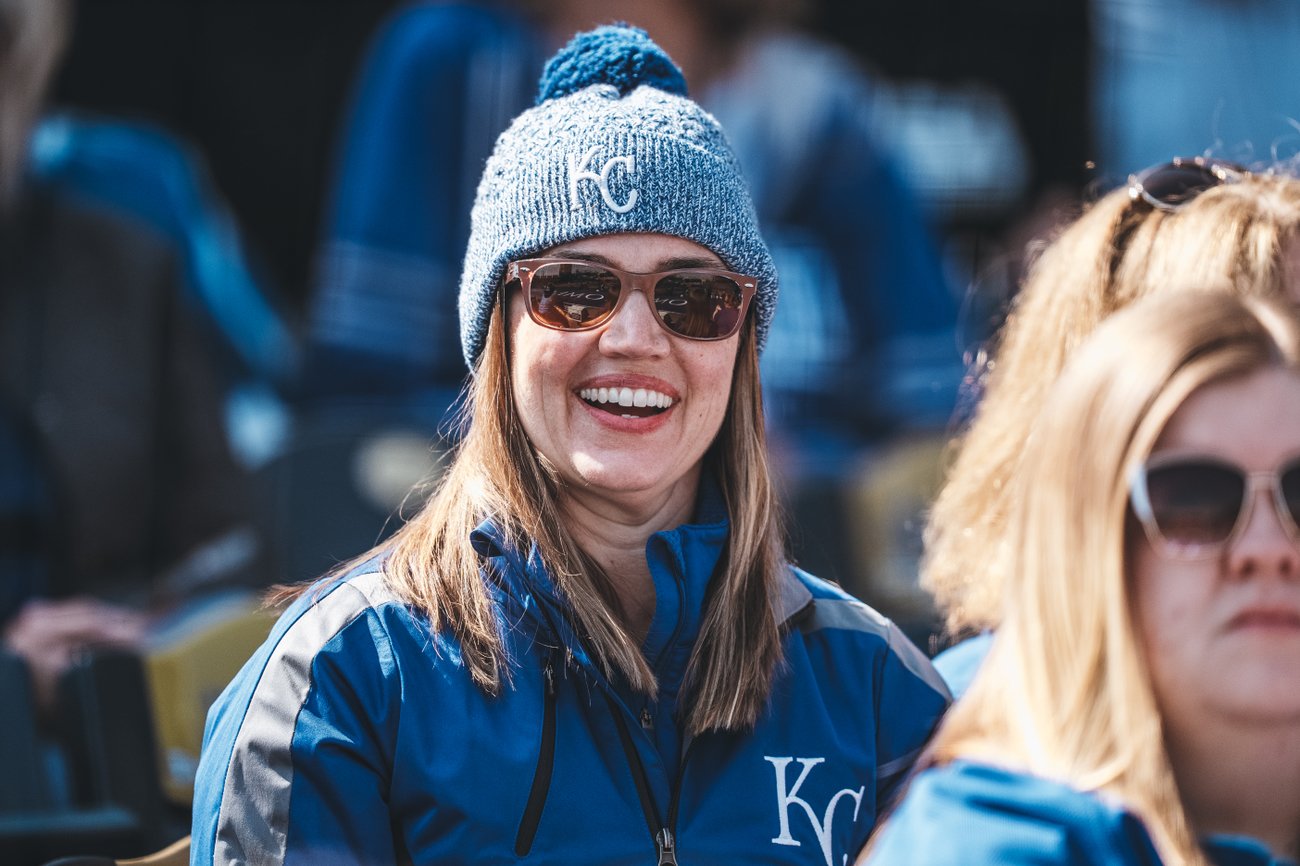 Kansas City Royals on X: Feeling at home with fans.