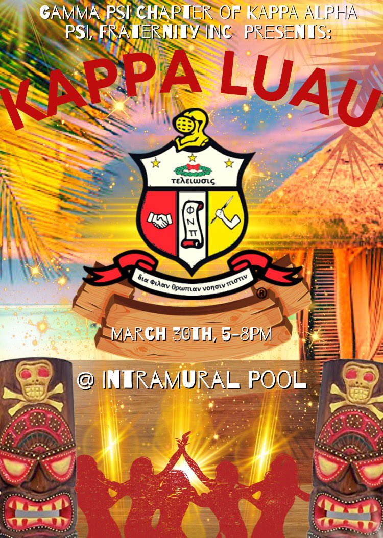 gammapsinupes's tweet photo. We love the free promo, y’all know better than that. The event is FREE! Now that we’ve got y’all attention and All Eyes on Nupes 👀,… grab your swimwear and join us March 30th for our Kappa Luau!!! 🏊🏾♂️♦️👌🏾
#kappaweek #diveinwiththenupes https://t.co/uIDg40xRN6