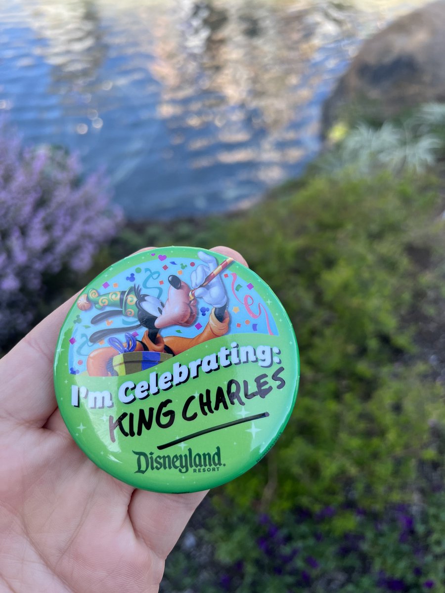 I’m celebrating King Charles today. 👑