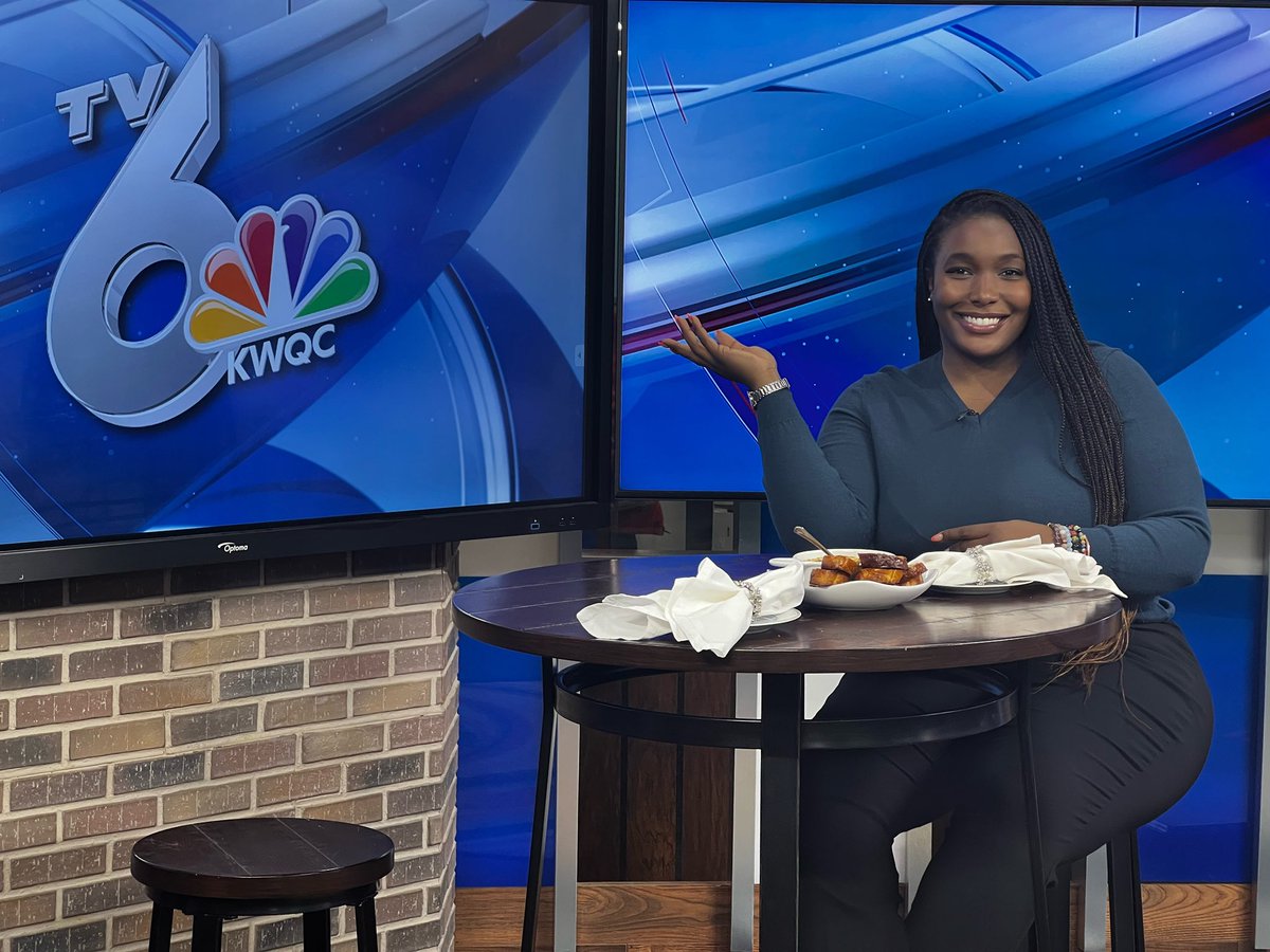 IamChefKeys's tweet photo. Hard at work
#tv6 #kwqc #graytelevision #kcross #TopChef #BlackGirlMagic https://t.co/IVPZVcIBKK
