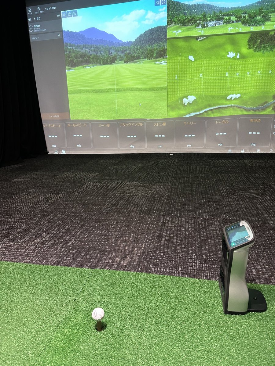 ryo214's tweet photo. 豪華な環境で昨日は色々試しました😊
#GCquad #trackman4 #石井良介 https://t.co/tmrgT6Ncag