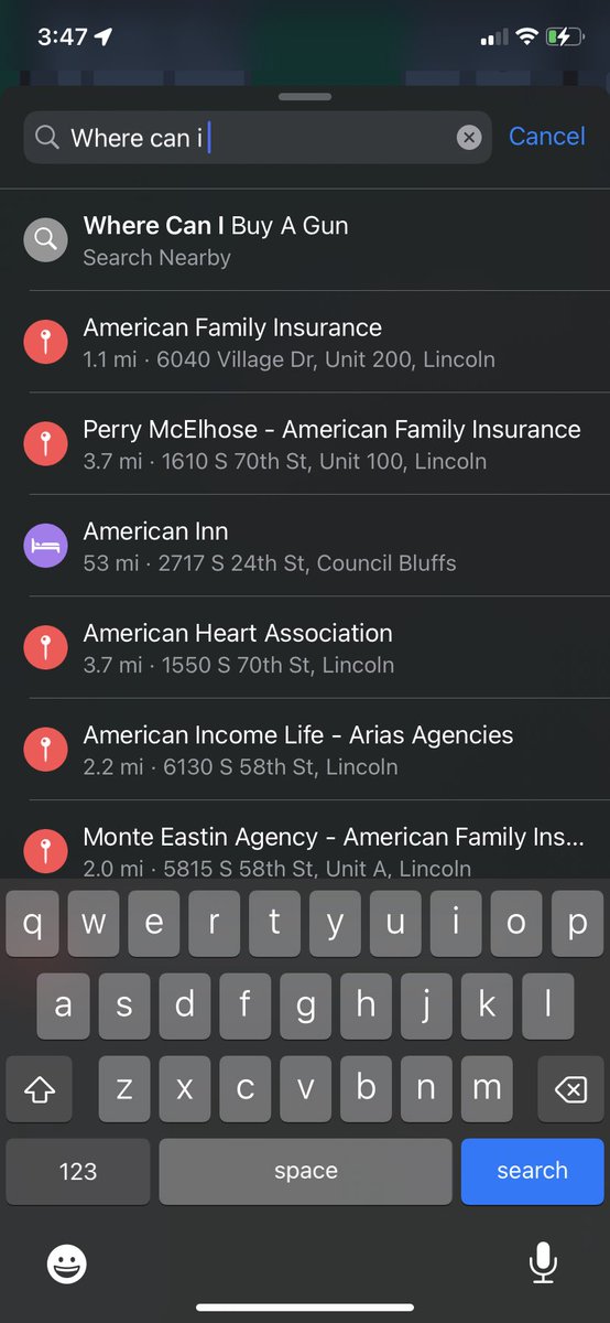 pretty_kellie's tweet photo. How the fuck is this the FIRST thing that pops up on maps when I’m trying to look for a place to get a new laptop…. https://t.co/sWmfHQbN5S