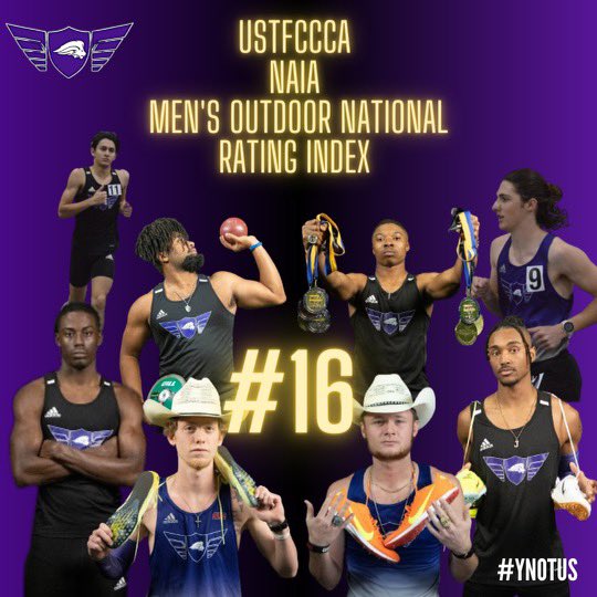 NelsonUXCTF's tweet photo. Breaking News: The SAGU Lions are ranked #16 in week 1 of the @USTFCCCA Outdoor Track National Rating Index! This is the highest ranking in program history!!! #YNotUs https://t.co/N7t9yzE87P