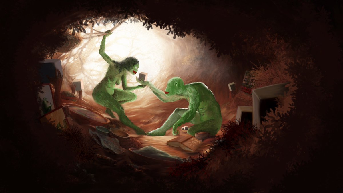 " Luci : Dense Encounter " 

Now live on FND for 0.069 Reserve Price 
foundation.app/@Elispri/elisp…

Inspired by Luci from the one and only <a href="/SamSpratt/">Sam Spratt</a>  🔥🐒🧊