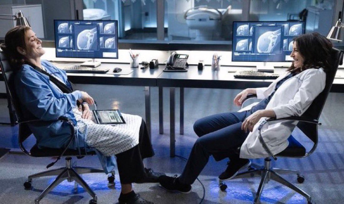 grey's fandom: oh my god addison is going to die 😭💔😢😔

kate and caterina: 😄🤭😂😁
