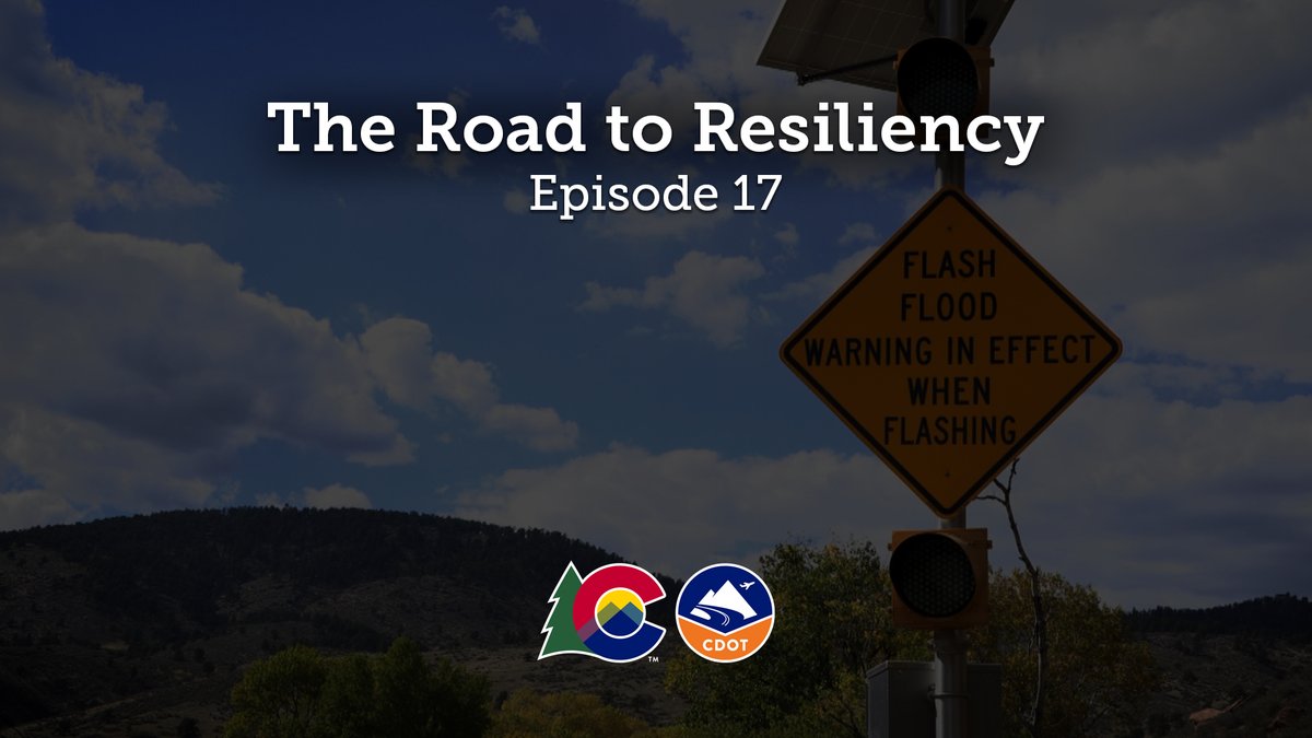 ColoradoDOT's tweet photo. ๐ฅ https://t.co/cDmCgnGtcW
Episode 17 - When it Rains Now - For 9 years, CDOT has been cleaning up, rebuilding and redesigning roadways to recover from the flood of 2013 which was a result of a multi-day rainstorm. Hear what happens when it starts to rain today. #RoadtoResiliency https://t.co/KhckiXl9xR