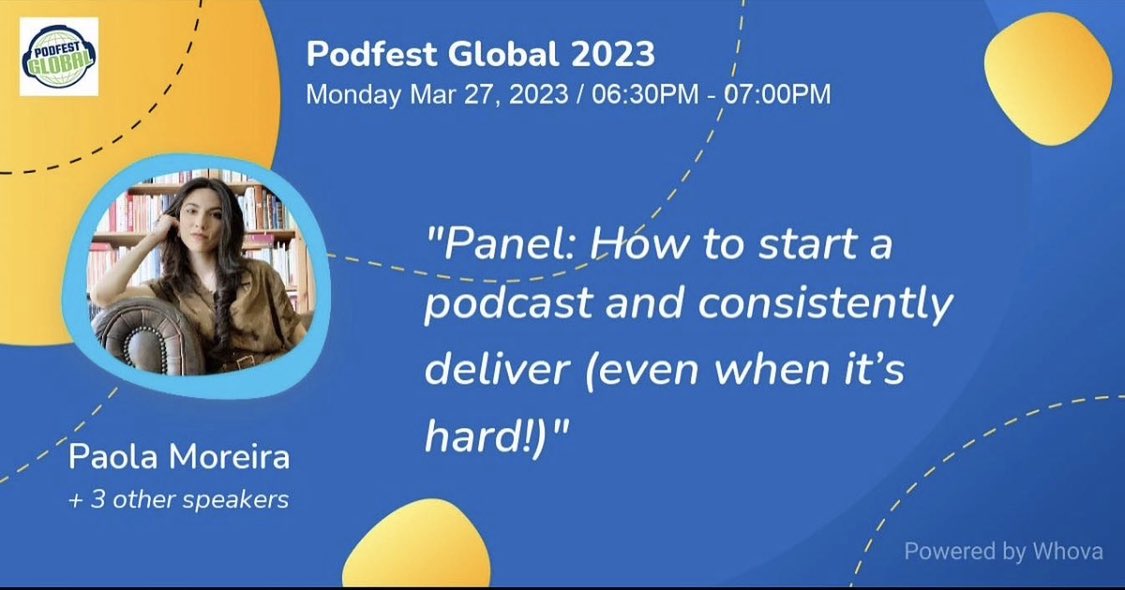 Gracias a todos los que asistieron al panel en el <a href="/podfestexpo/">Podfest Multimedia Expo #podfest25 #Podfam</a>! 🎙️