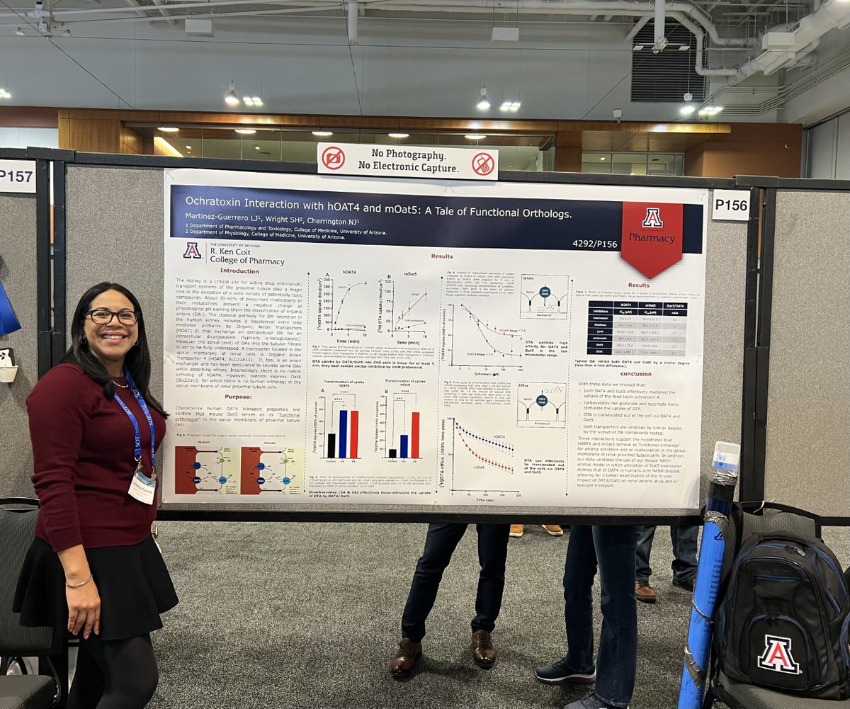 Cherrington_Lab's tweet photo. Lab participation on #SOT2023 undergrads and postdoc from the lab. #RenalToxicity #XenobioticTransporter #LiverDisease https://t.co/Y0y0wNTCvQ