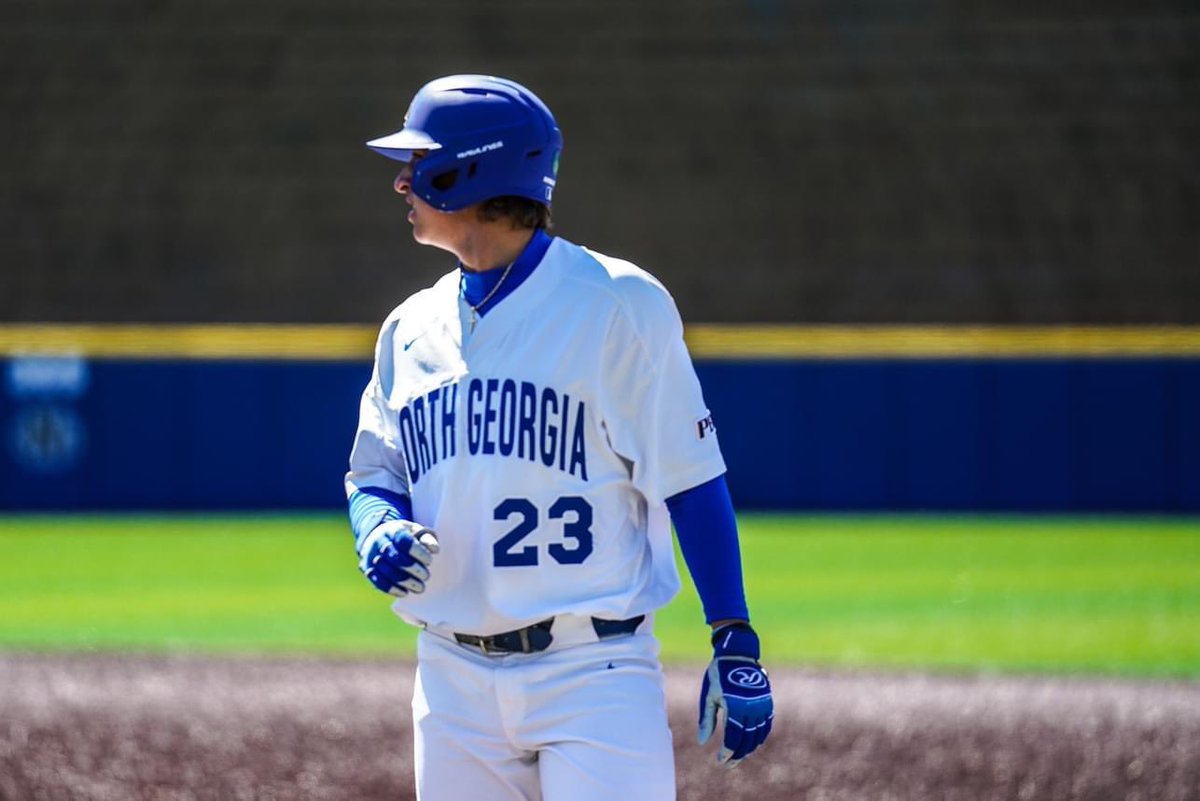 UNGBaseball's tweet photo. .@_cjfrost with a 2-out RBI to score @RileyFrost_21 🤩

Frost brothers 👏👏 https://t.co/UZqe6L0hyo