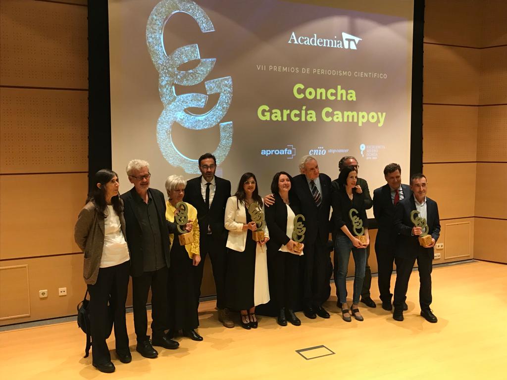 academia_tv's tweet photo. Gracias, @CNIOStopCancer por acogernos en este día tan especial y ¡enhorabuena a todos los premiados! #PremiosCGC https://t.co/FWpQxyggTA