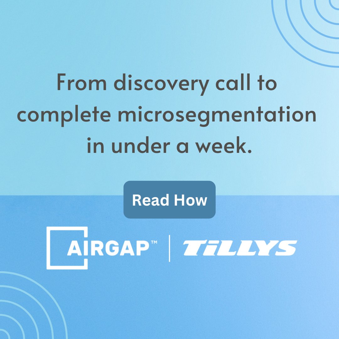 Cyberattacks are becoming more sophisticated as retailers transform to smart systems. The Airgap Zero Trust platform delivers the agentless segmentation, #ZTNA, and Ransomware Kill Switch™ retailers need for mixed IT, OT, &amp; IoT environments. Learn more: lnkd.in/gi3_9bjG