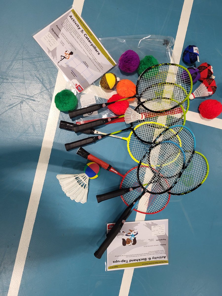 SSPSutton's tweet photo. A big thank you to @NonsuchHSG for hosting our Y3/4 #Racketpack festival. Superb sports leaders offered some excellent technical coaching alongside exuberant support and encouragement! @YourSchoolGames @LdnYouthGames @BadmintonEnglnd https://t.co/xkrAQlH7SQ