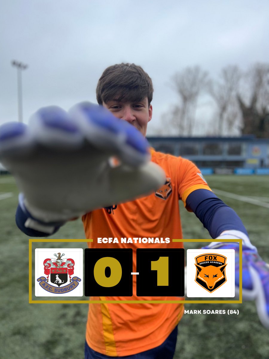 FSA PRO London win it late against @AFCSudbury and progress to the ECFA National Semi Final 😃👏🦊🏆⚽️ In a tight game, the quarter final was decided with a moment of quality late into the game. We now look forward to the semi final draw 👀 Well done boys 👏👏👏