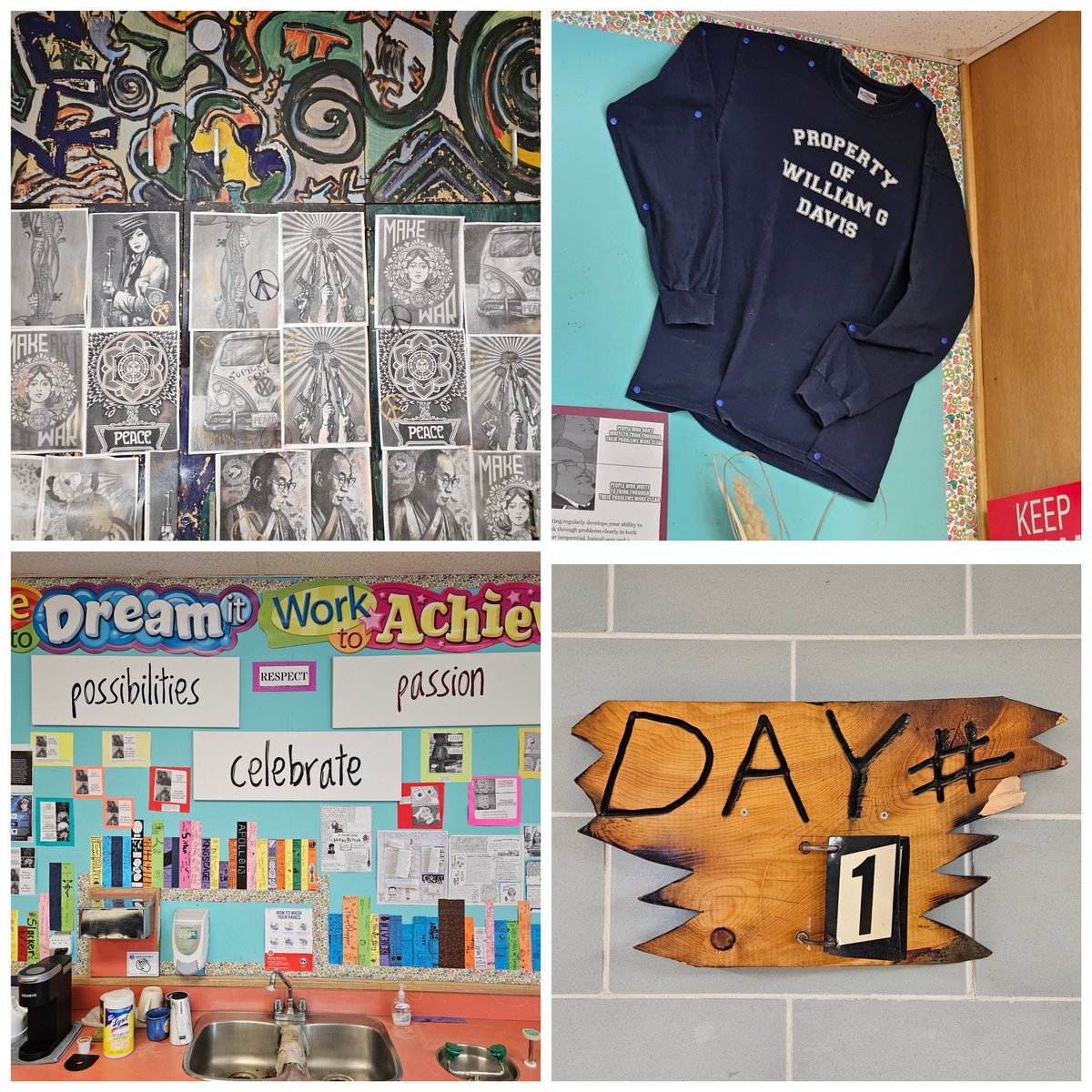 Carla_Johnson's tweet photo. Awesome visit to @WG_Davis yesterday! ✨️ Chess club, robotics club, singing w School of Rock, Art room and catching up with some of my favourite people - Ms. V-E, Mr. R, Ms. U &amp; Mr. O! So much fun! Razorbacks rock!! 🐗 https://t.co/A18pkygpV8