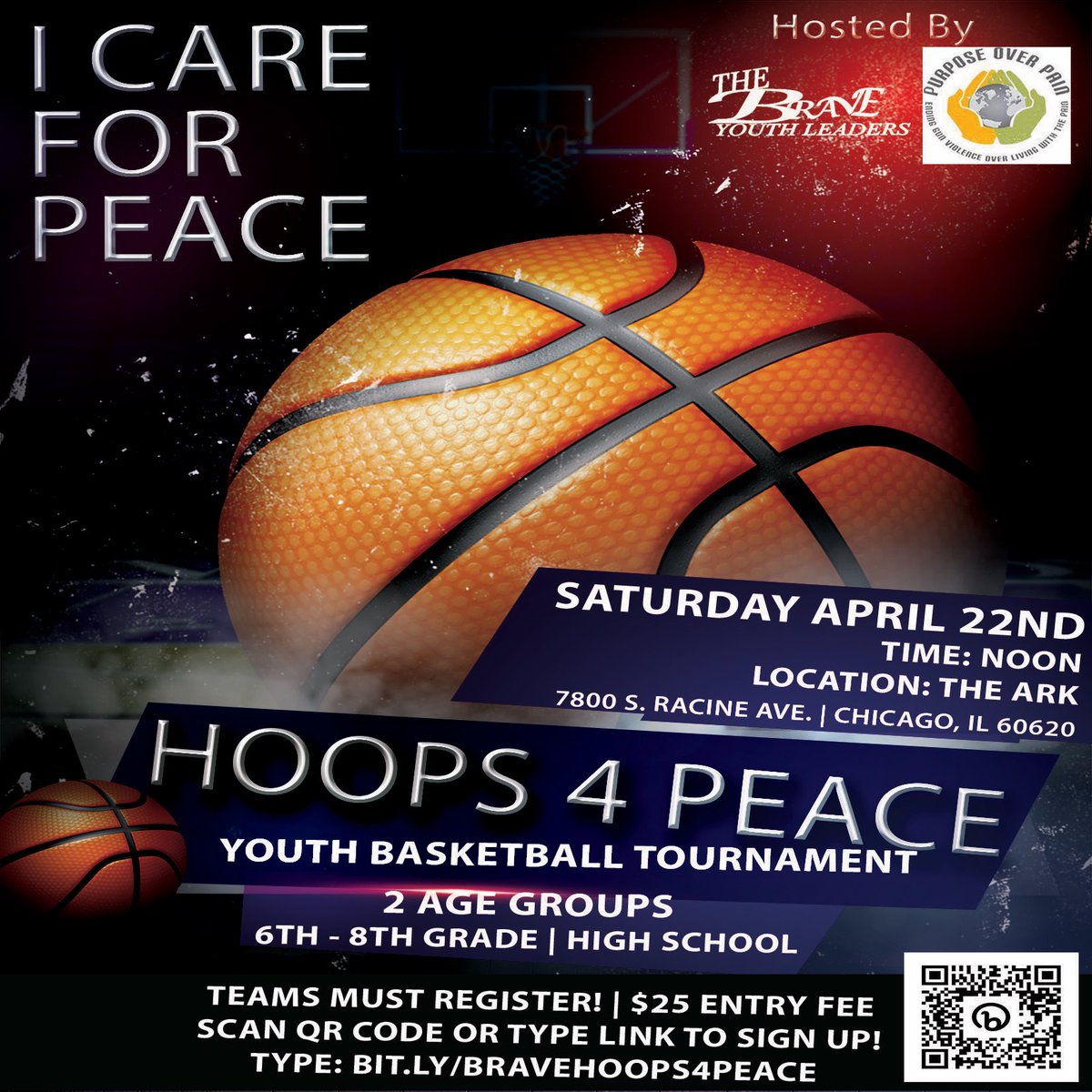 BeBraveChicago's tweet photo. IT’S THAT TIME! 

It’s time for our annual series campaign of youth led peace events: “I CARE FOR PEACE” 2023

Spread the word to as many youth/teens as possible as we are spreading peace &amp; positive vibes!…. https://t.co/LWRsEWmj1V