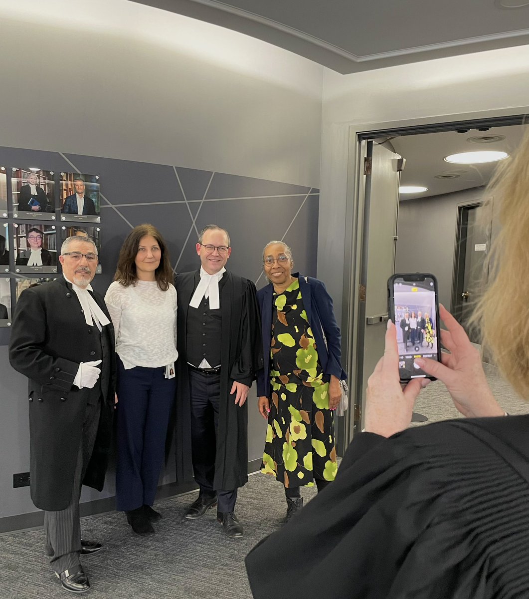 Our judiciary is the backbone of a fair and equal society.

Joined by Justice partners &amp; leaders, I was proud to address the new Justice's recently appointed to the Ontario Superior Court of Justice.

Congratulations to Justice Akazaki, Justice Dineen and Justice Merritt.