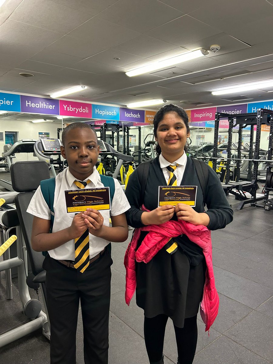Congrats to Tosin & Ishita for gaining the PE ICE Champion award  in Miss Duggan’s PE lessons 🤩🎉 #keepthriving