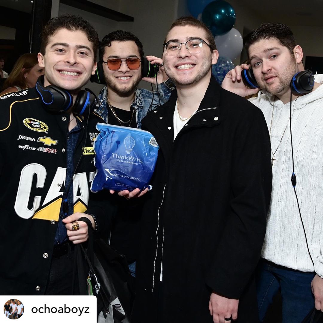 Thank you <a href="/OchoaBoyz/">Ochoa Boyz</a> for featuring our headphones after the <a href="/mashuplaevent/">MashupLA Event</a>! We greatly appreciate it!

#thinkwritetechnologies #twt #headphones #education #workfromhome #wfh #gaming #gamer #educational #learning #music #lifestyle #design #california #carlsbad #school #students