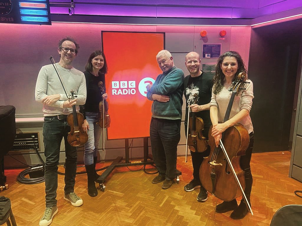 Really lovely to chat with Sean Rafferty on <a href="/BBCRadio3/">BBC Radio 3</a> @BBCInTune this evening. Thanks for having us!