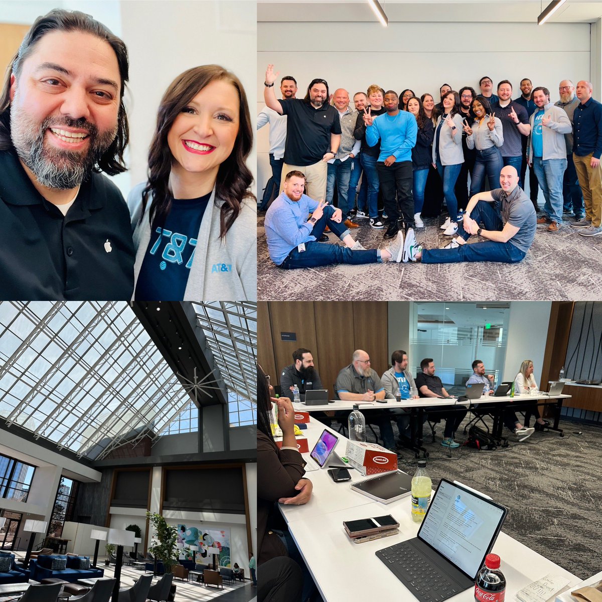 ARSMChasityHen's tweet photo. Apple Training in Nashvegas at the #attbuilding! Amazing information to take back to our teams and customers! @SoutheastStates @KKintheSES @SaulGrimsley #SESFam #collaboration @ATT @WestEndATT @DrewDennisARSM @ryanattheglobe @ChrisHoward_ATT https://t.co/13rOIEpld2