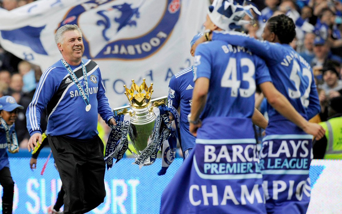 ConnCFC's tweet photo. Carlo’s double winning season is some of the best football I’ve ever seen played from Chelsea man. Underrated season. https://t.co/1TtEEO5JQh