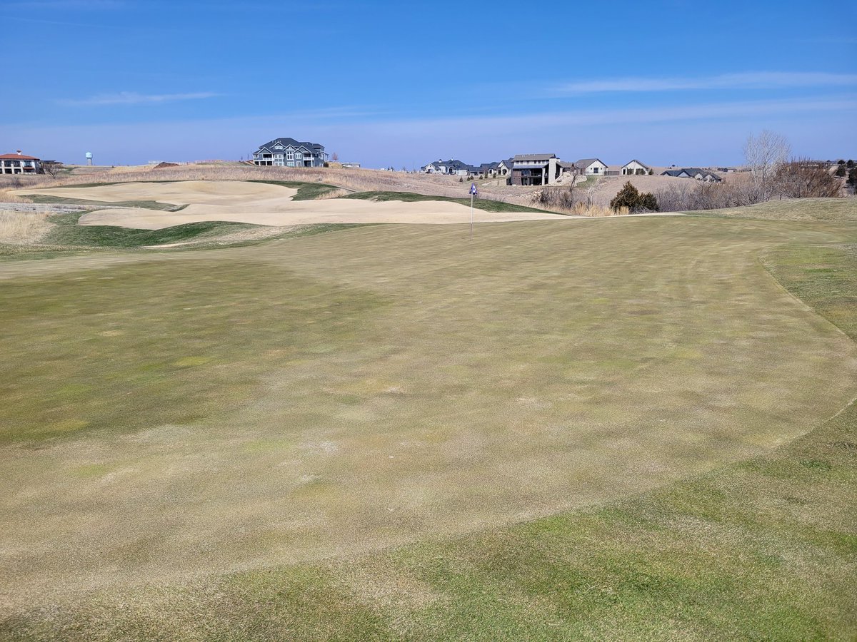 Our greens are performing flawlessly, ready for the busy golf season <a href="/colberthills/">Colbert Hills</a>