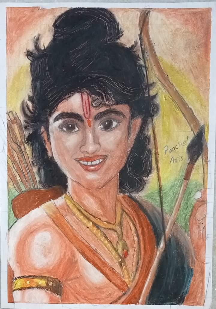 Santhos44081798's tweet photo. మిత్రులందరికి శ్రీరామ నవమి శుభాకాంక్షలు
#శ్రీరాముడి రూపని డ్రా చేసిన మా కొడుకు #Aineni_Prachetkumar శభాష్ ప్రచేత్, రాబోయే రోజుల్లో ఉన్నత స్థాయిలో ఉంచేలా ఆ శ్రీరాముడు ఆశీస్సులు ఏళ్ల వెళ్లాలా నీకు ఉండాలని కోరుకుంటున్నాం.#7thclass
#Happysreeramanavami #శ్రీరామనవమి
మీ అమ్మ, నాన్న https://t.co/cv0pJ6FT9B