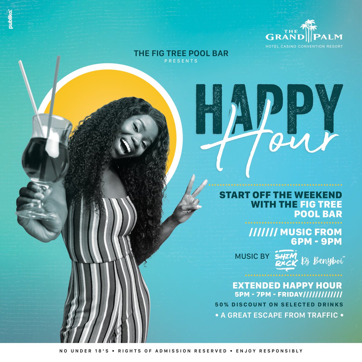 ShimrockBW's tweet photo. 1. #RnBnSoulThursdays @Park27bw
2. #HappyHourFridays @thefigtree @thegrandpalmBW..
3. #ForgetTheWeekFridays @RhapsodysPhakalane..
4. #Black&WhiteParty @CrestaThapama Francistown..
5. #SundayPoint Exclusive to @Elements Riverwalk https://t.co/q9TRgMiIHG