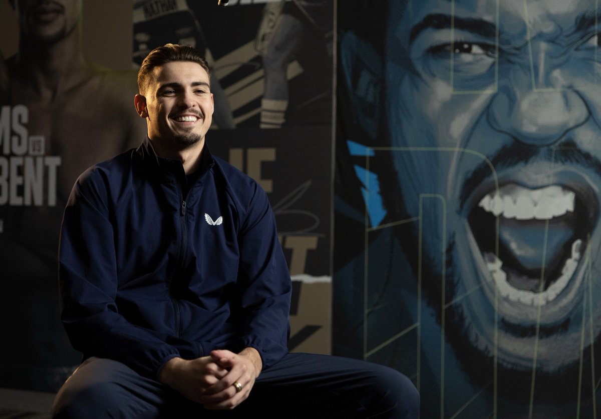 MatchroomBoxing's tweet photo. 🗣️ "I want to do what @tommytntfury couldn’t and get Daniel Bocianski out of there on Saturday." 👀 @johnhedges_ 

#JoshuaFranklin https://t.co/RXdR6pXDis