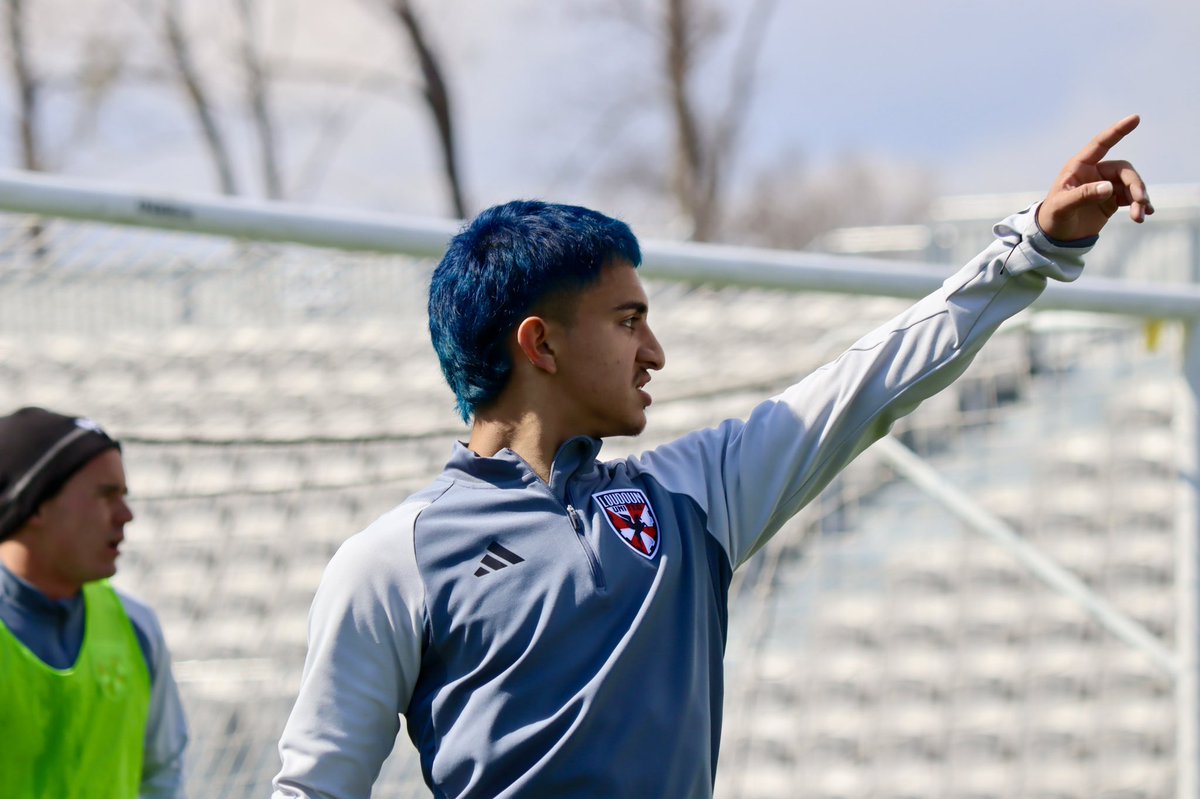 LoudounUnitedFC's tweet image. 🥶✂️ 

#LUFC ✘ @Isaac_9Espinal