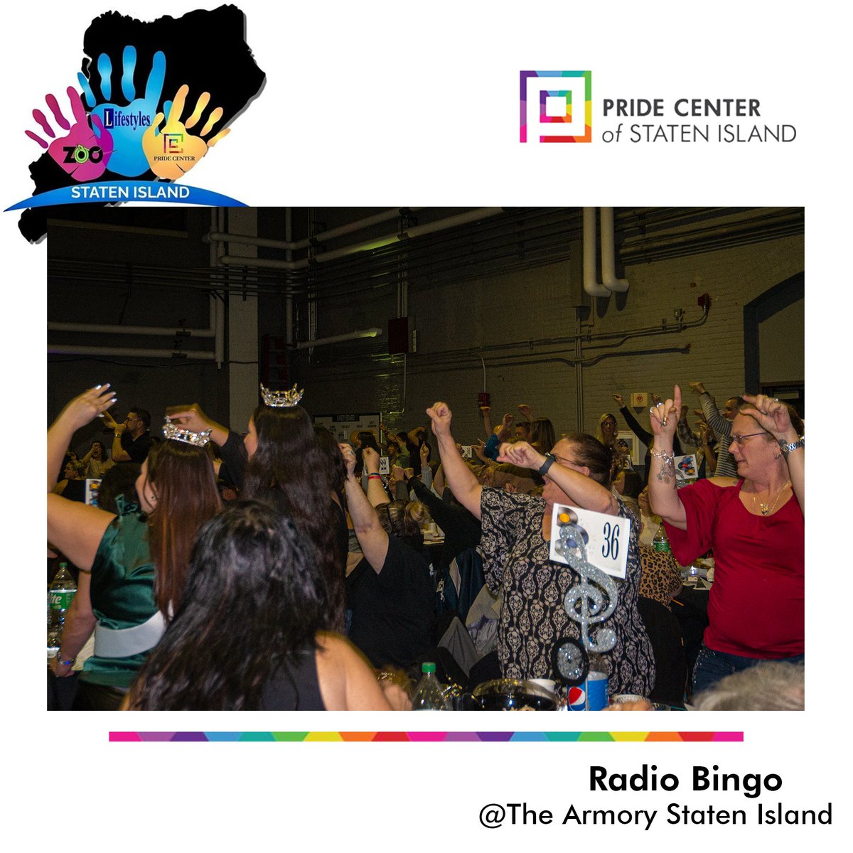 Radio Bingo was a phenomenal event that brought together the Pride Center of Staten Island, The Staten Island Zoo, and Lifestyles for the Disabled in a night of fun! We will always work hard to benefit the community in any way we can. Check out the photos!