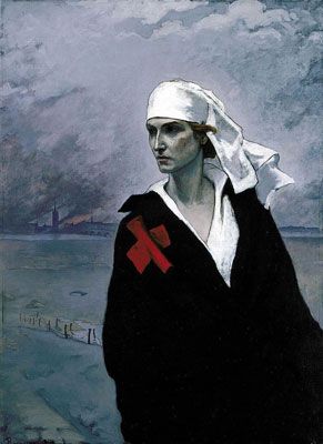 Romaine Brooks - The Cross of France (1914)