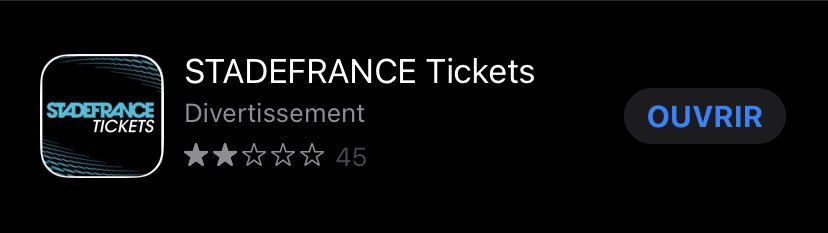 BLACKPINKFRTOUR's tweet photo. — E-TICKETS — 

Environ un mois avant le concert, vous serez informés par email de la disponibilité de vos billets officiels (qui vous donneront accès à la salle). 
Cet email vous invitera à télécharger l’application ‘STADEFRANCE Tickets’ sur votre smartphone 📱 https://t.co/kcSTm4ZyTw
