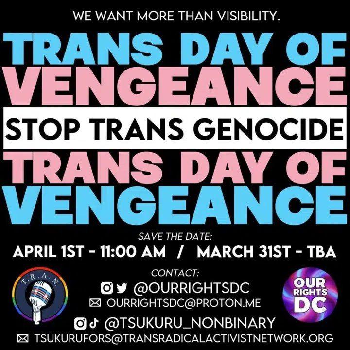 BuckAngel's tweet photo. THIS IS NOT TRANS ACTIVISM IT IS PURE VIOLENCE AND REVENGE! (harming someone in retaliation) DISTURBING AND I URGE THE TRANS COMMUNITY TO PUT AN END TO THIS VIOLENCE. https://t.co/9bjNE9I8B1